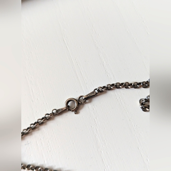 Missy Industry Shears Silver 925 Necklace - Picture 4 of 6